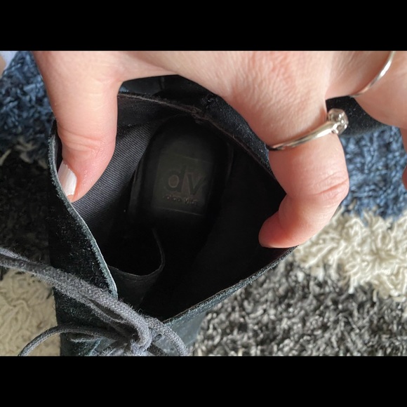 Dolce Vita black suede wedges - Picture 6 of 9